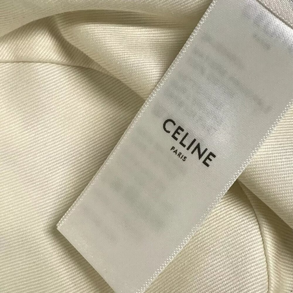 CELINE 2AUE5460U Monogram Triomph logo hat bucket hat bob hat Unused - Picture 12 of 14